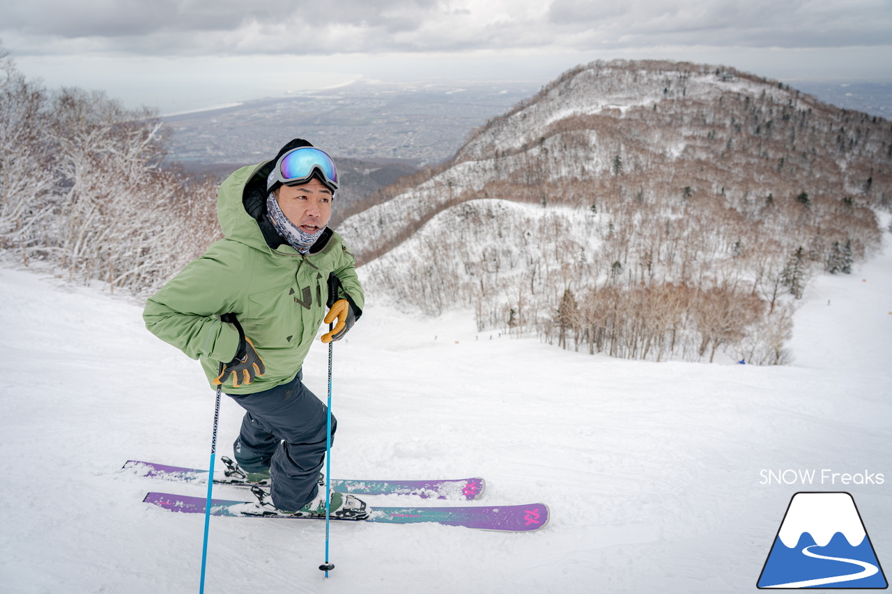 サッポロテイネ｜今シーズンは春セッション！プロスキーヤー・谷藤昌司さんと滑る１日。まさかのパウダー？！